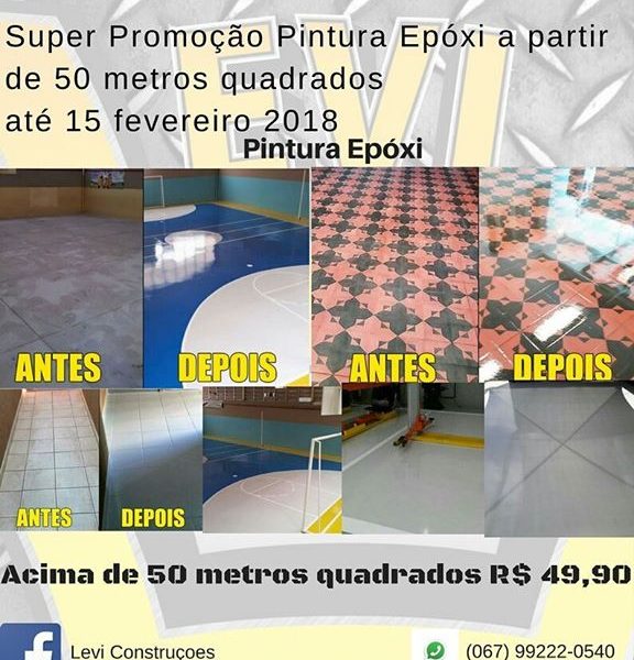 “PROMOÇÃO” – *APLICAÇÃO DE RESINA EPÓXI* – …