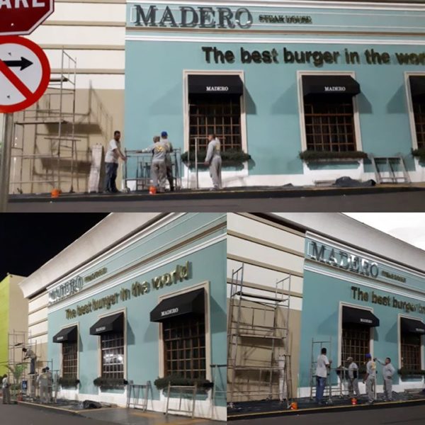 ETAPA, REVITALIZAÇÃO DE FACHADA PARCERIA “MADERO …